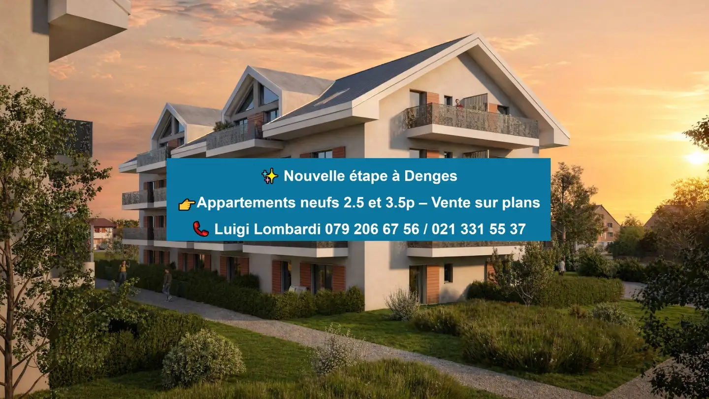 Appartement à vendre - 1026 Denges
