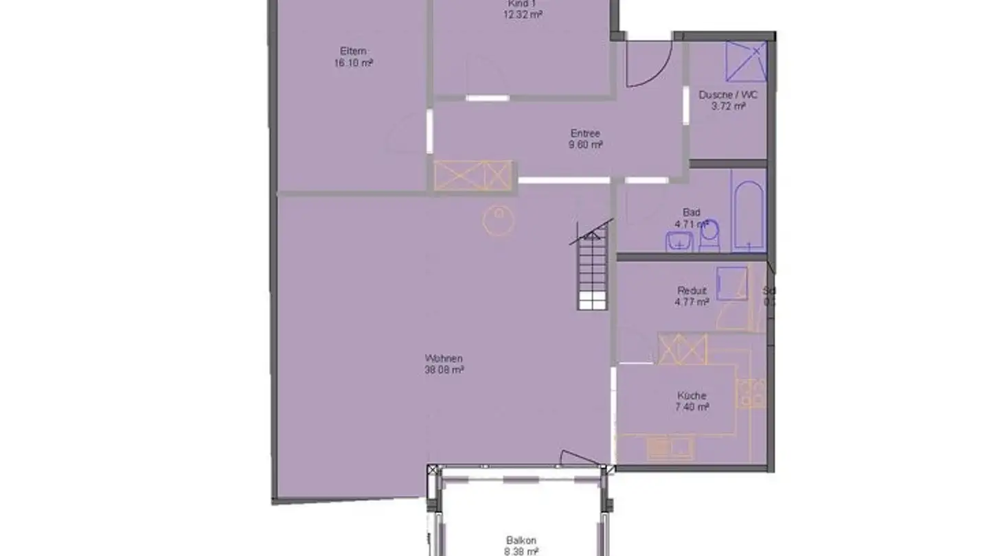 Attic flat for rent - Natternweg 15, 4852 Rothrist - Photo 3