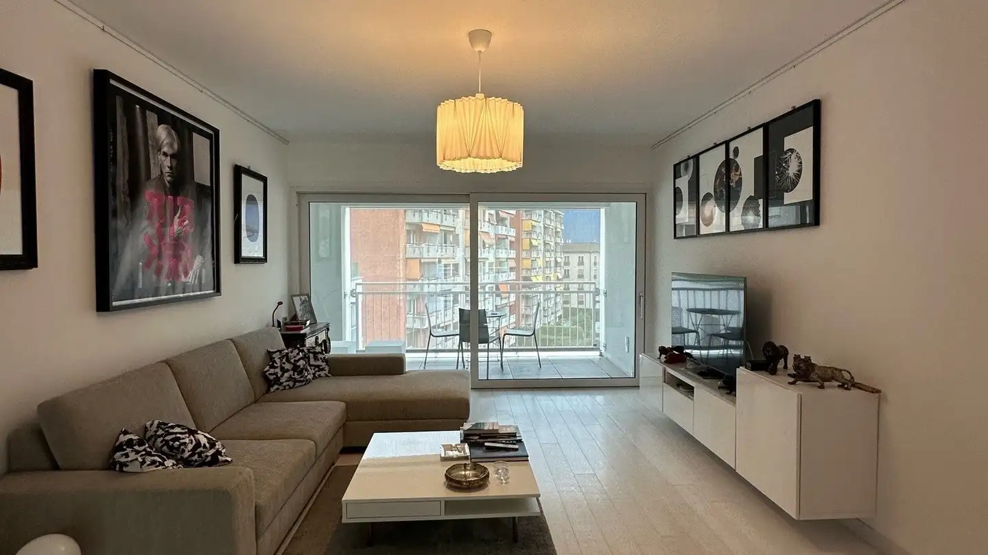 Furnished apartment for sale - Via Guglielmo Canevascini, 6900 Lugano