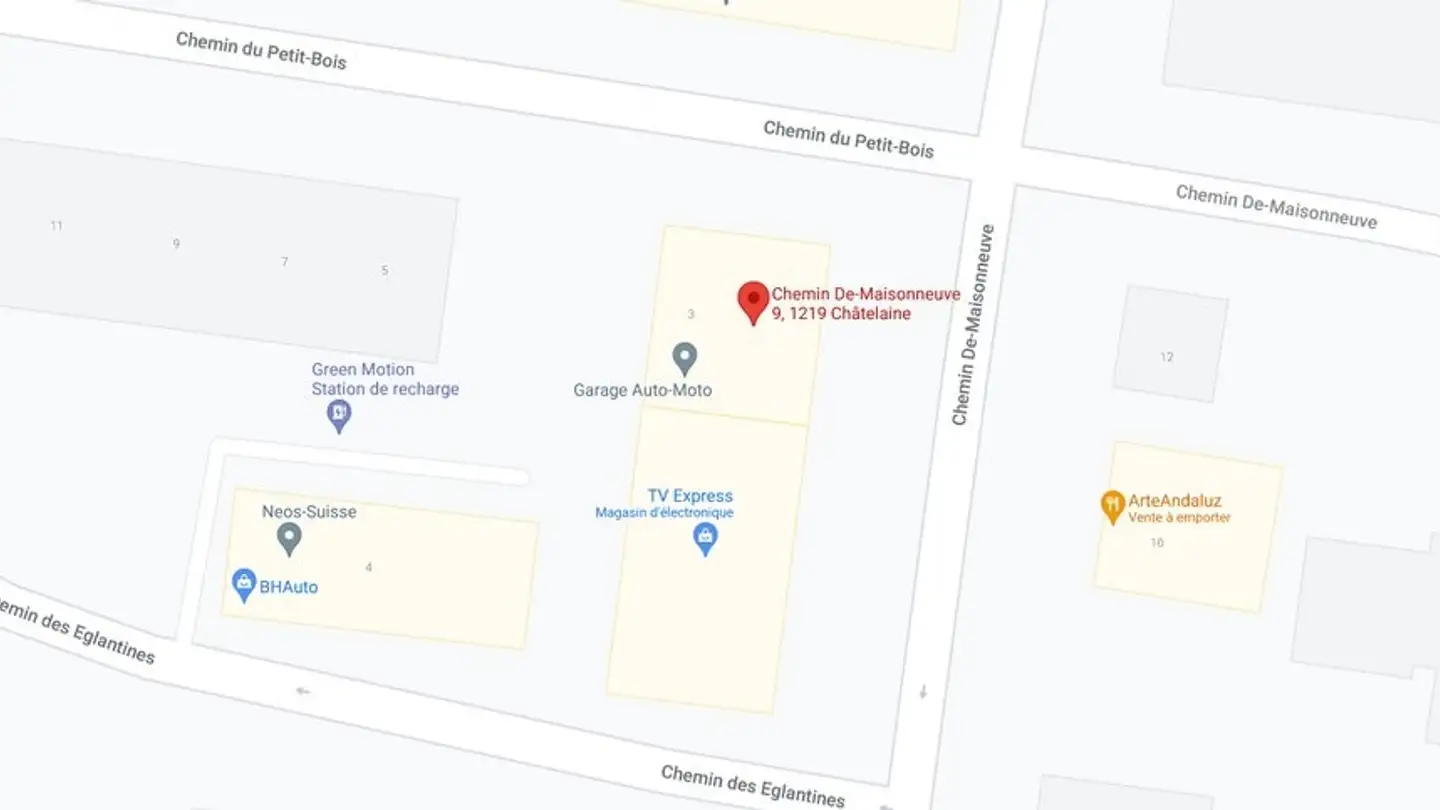 Single garage for rent - Chemin De-Maisonneuve 9, 1219 Châtelaine