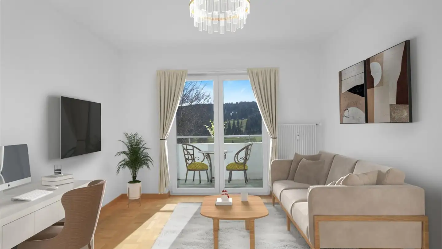 Appartement à louer - Rue Des Deutes 6b, 2720 Tramelan