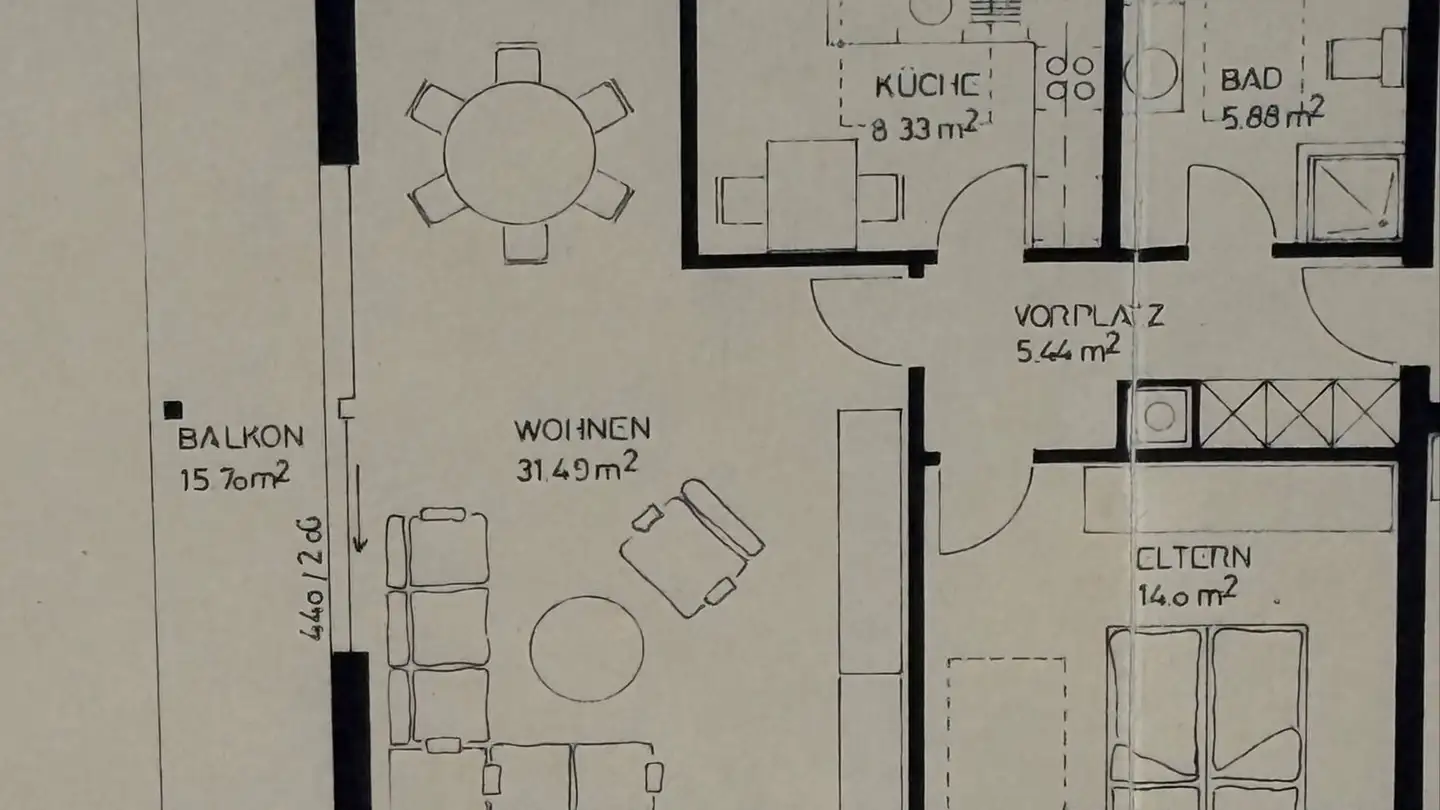 Wohnung mieten - Paradieslistrasse 3, 4663 Aarburg - Foto 2