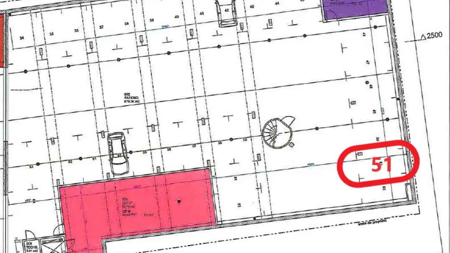 Garage singolo in affitto - Avenue Beauregard 10, 1700 Fribourg - Foto 3