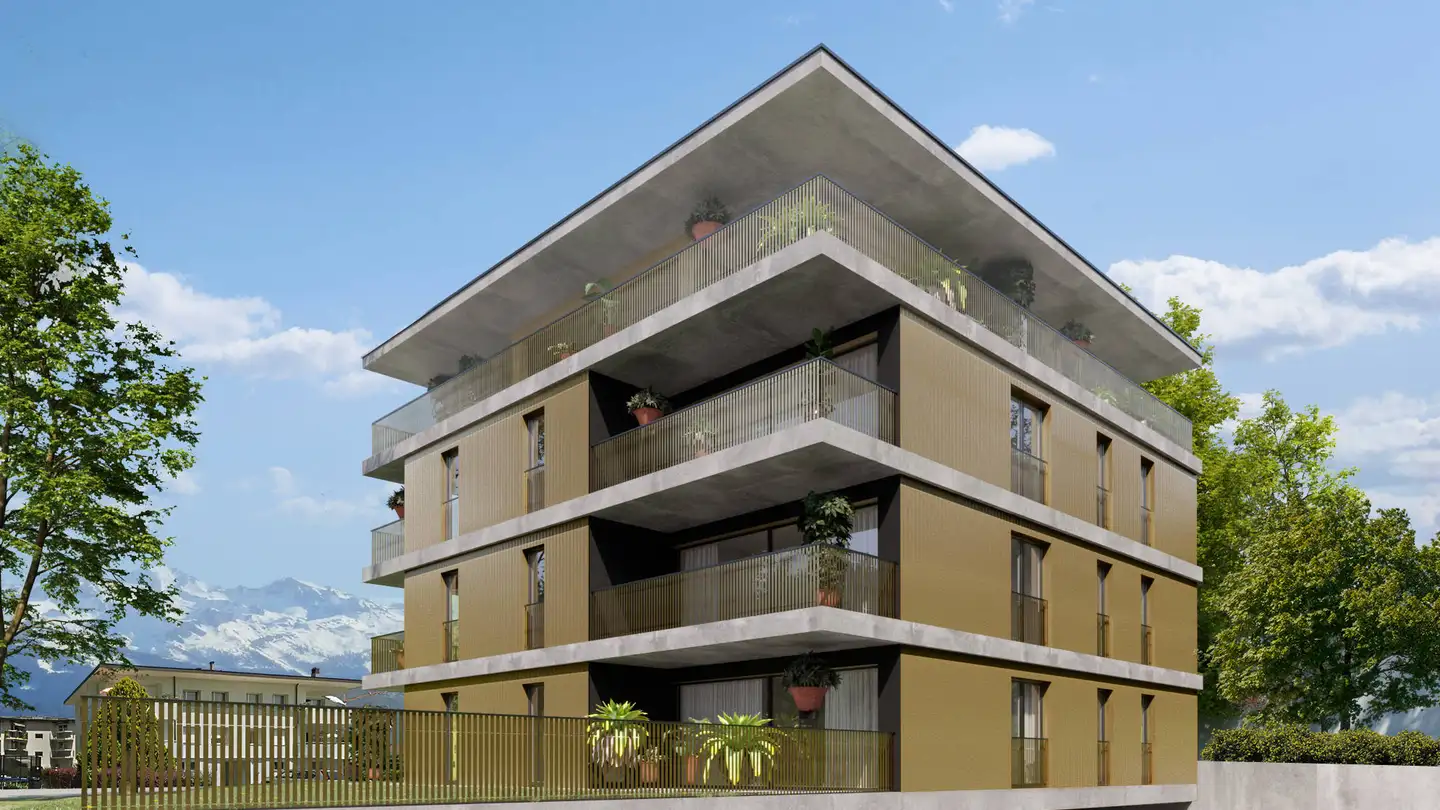 Appartement à vendre - Rue Du Pied-De-Ville 21, 1896 Vouvry - Photo 4