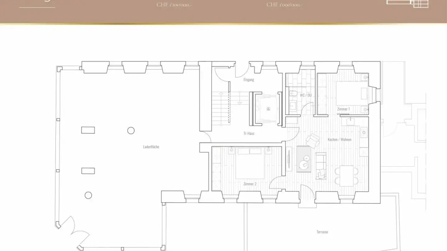Wohnung kaufen - Dorfstrasse 1, 3906 Saas-Fee - Foto 2