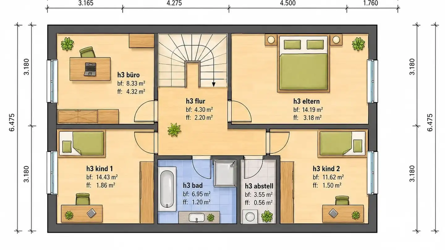 Reihenhaus kaufen - Zürich-Bernstrasse 19, 3429 Höchstetten - Foto 4