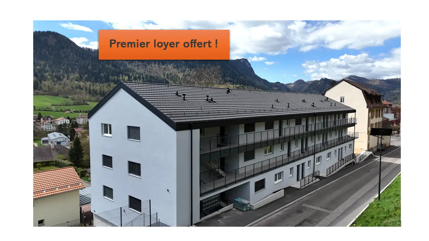 Studio for rent - Rue Du Nord 13, 1337 Vallorbe