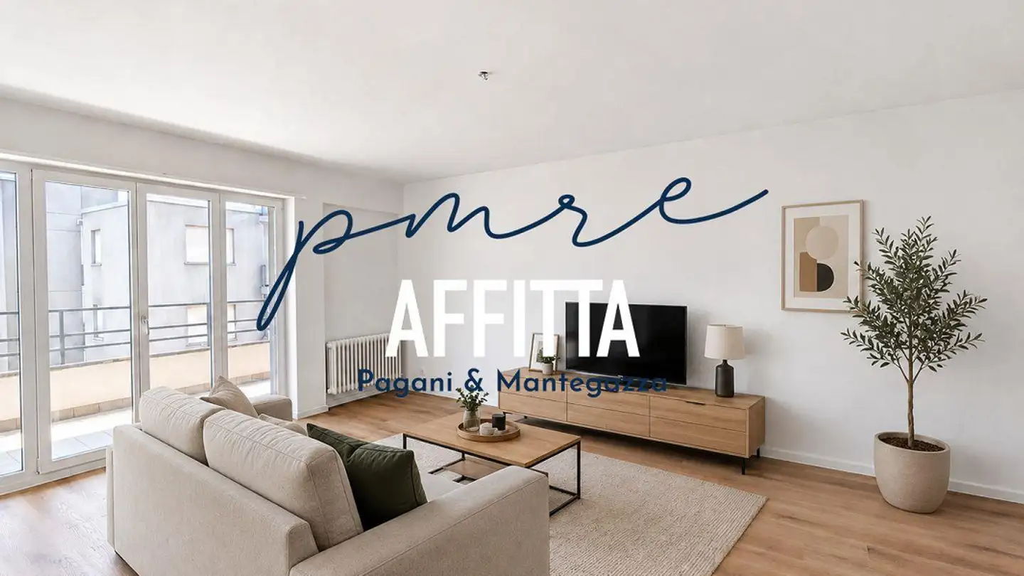 Appartement à louer - Via Povrò 16, 6932 Breganzona