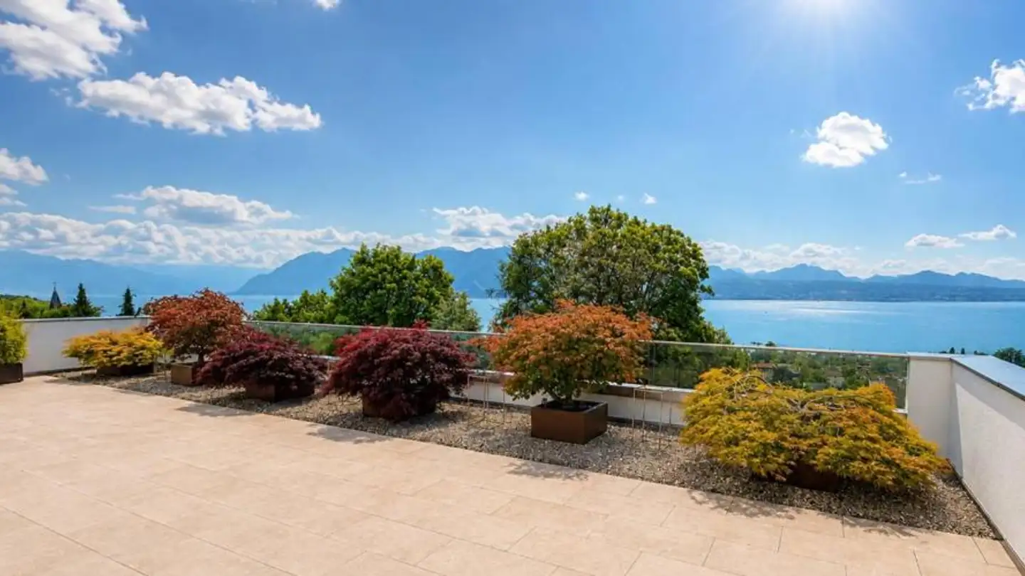 Penthouse for sale - 1009 Pully