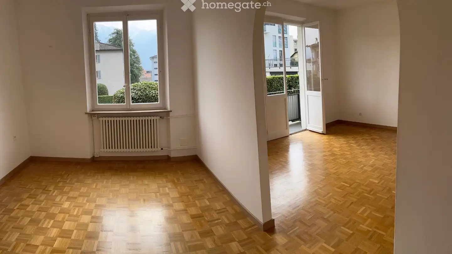 Appartement à louer - Via Giuseppe Motta 9, 6648 Minusio