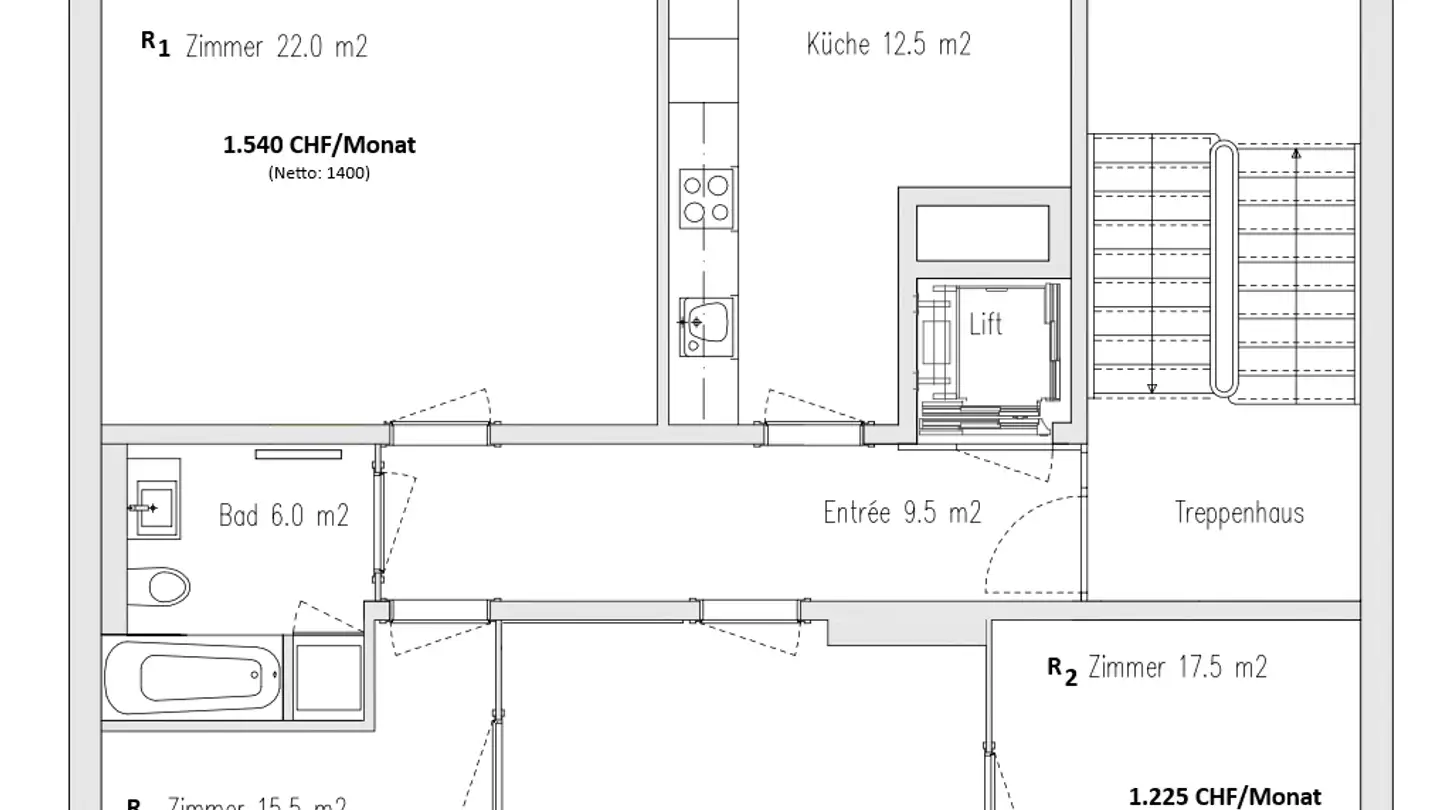 Stanza singola in affitto - Langstrasse 10, 8004 Zürich - Photo 2