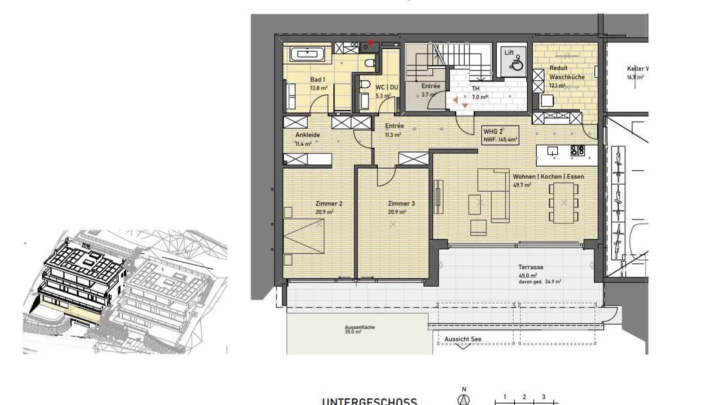 Appartamento in affitto - Husenstrasse 12, 6354 Vitznau - Photo 2