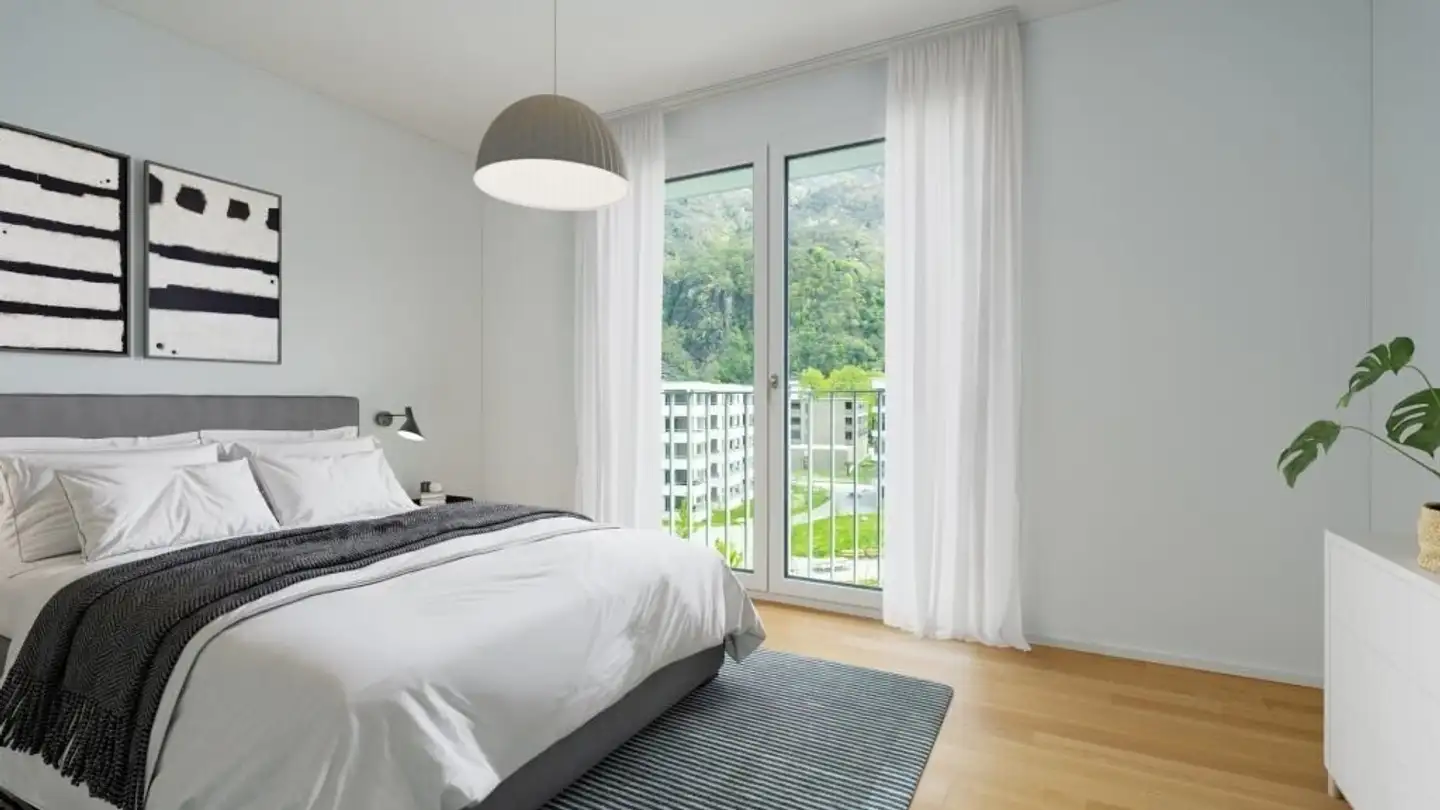 Wohnung mieten - Via Pratocarasso, 6500 Bellinzona - Foto 3