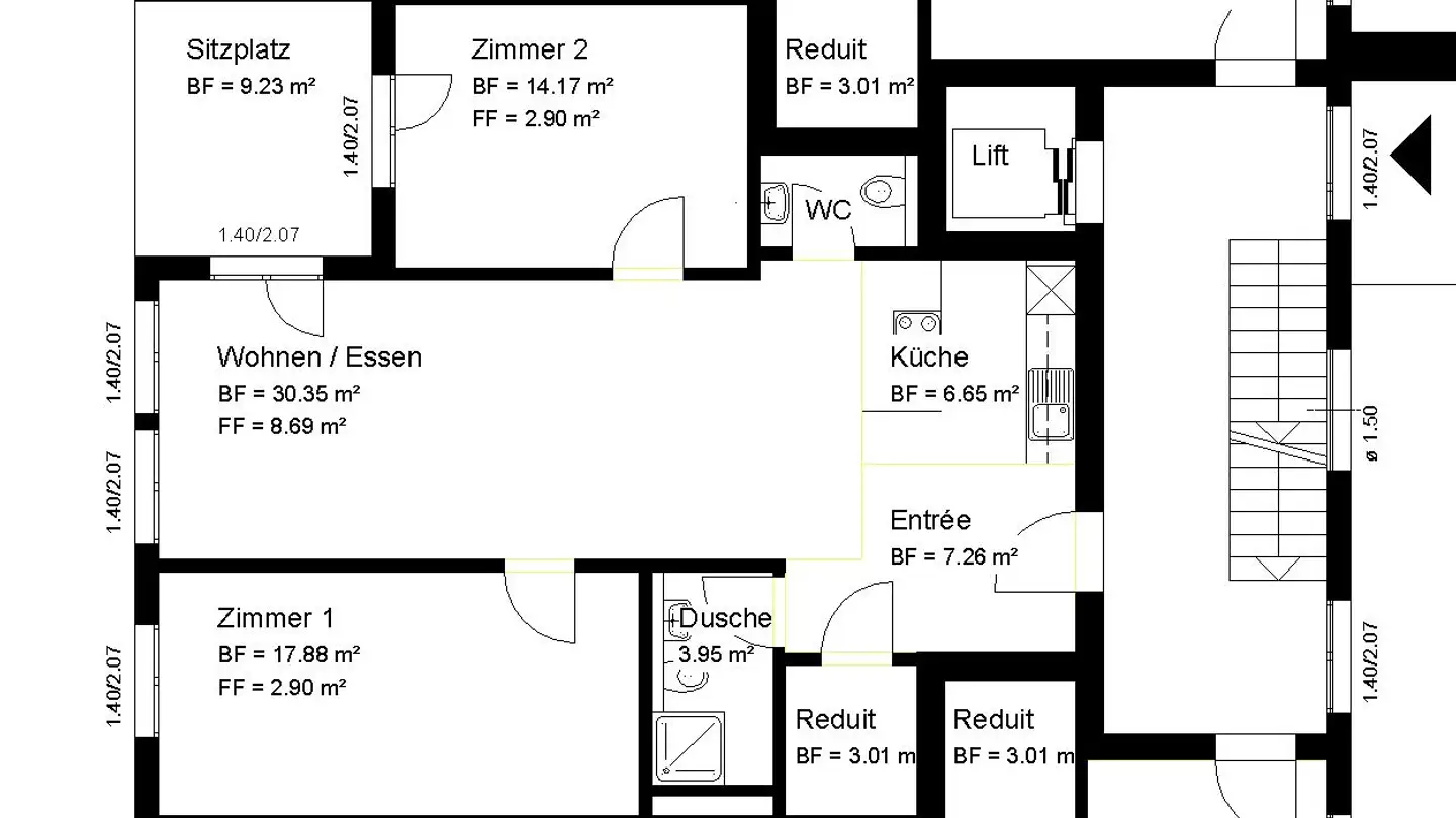 Appartamento in affitto - Silberbergweg 19, 8240 Thayngen - Foto 2