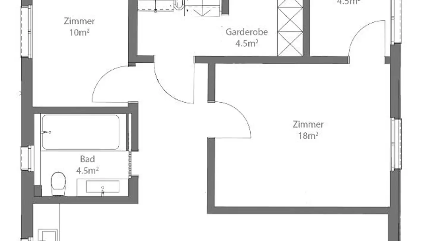 Appartement à louer - Gartenstrasse 10, 6340 Baar - Photo 4