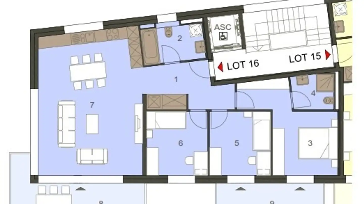 Wohnung kaufen - Avenue De Traménaz, 1814 La Tour-de-Peilz - Foto 4