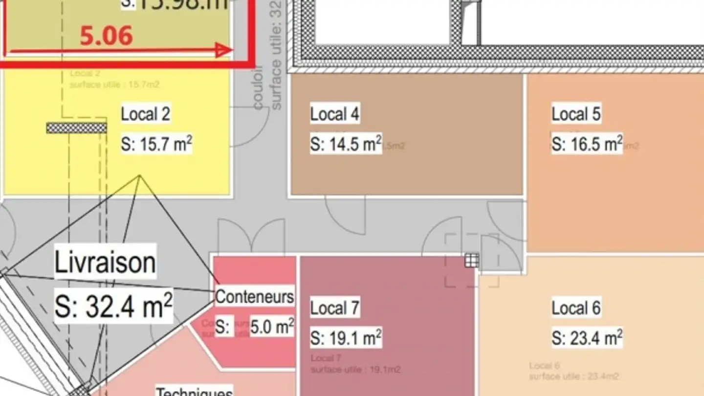 Commercial for rent - Rue Des Frères-Lumière 1, 1723 Marly