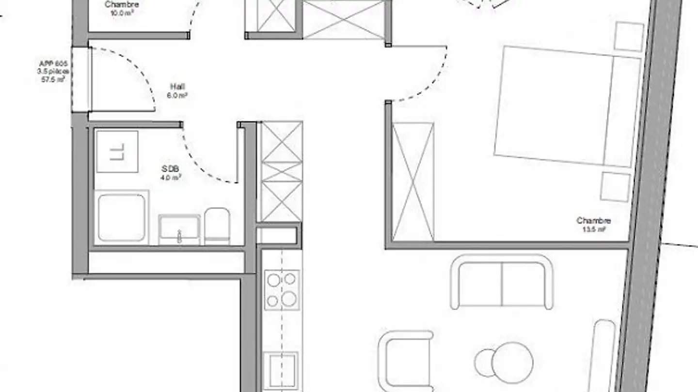 Wohnung mieten - Rue De La Pontaise 52, 1018 Lausanne - Foto 2