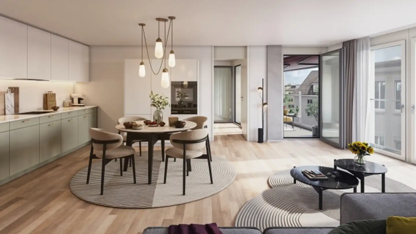 Appartement à louer - Baumackerstrasse 9, 8050 Zürich