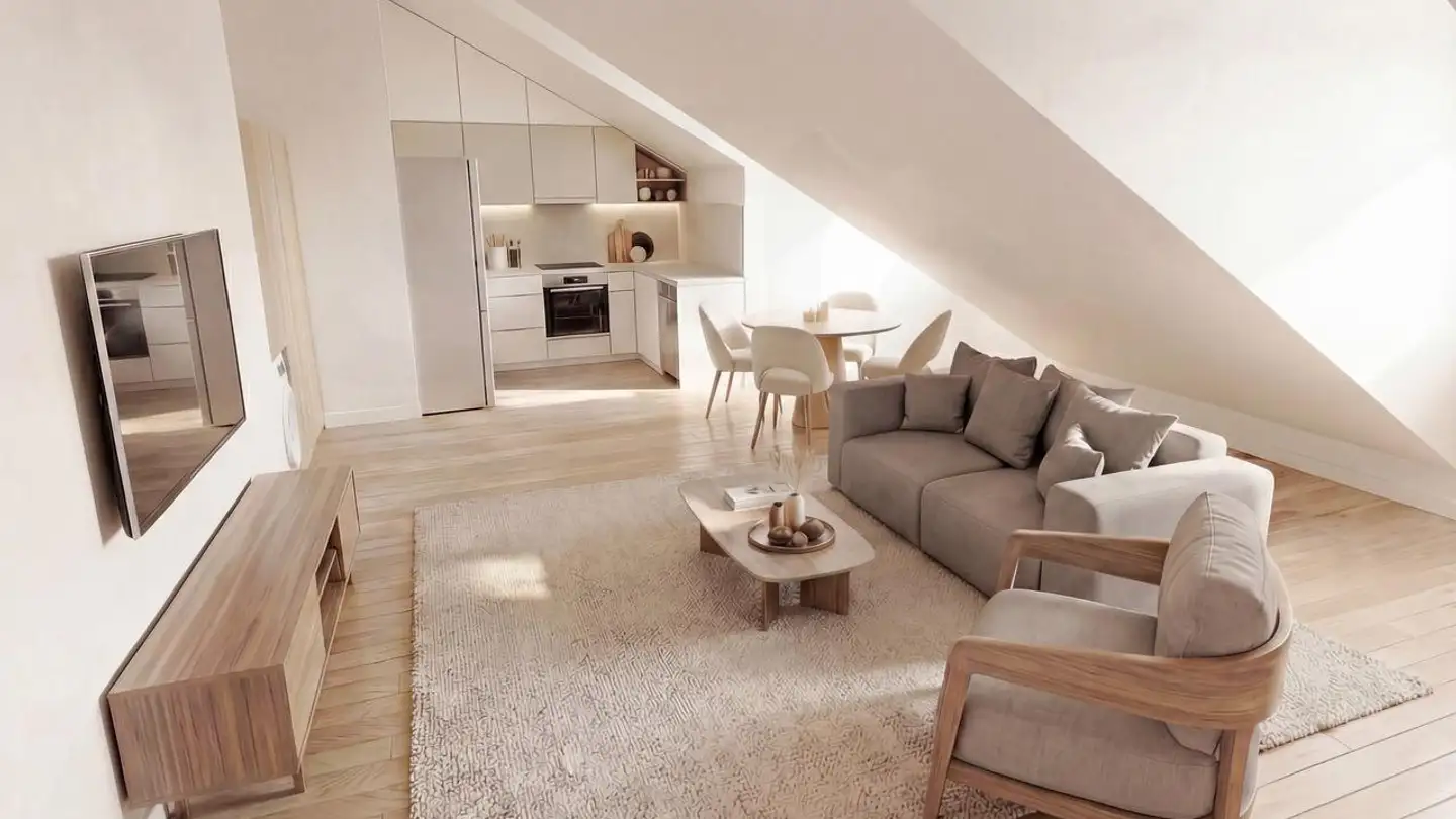 Attic flat for sale - Route Des Jurets 11, 1244 Choulex - Photo 2