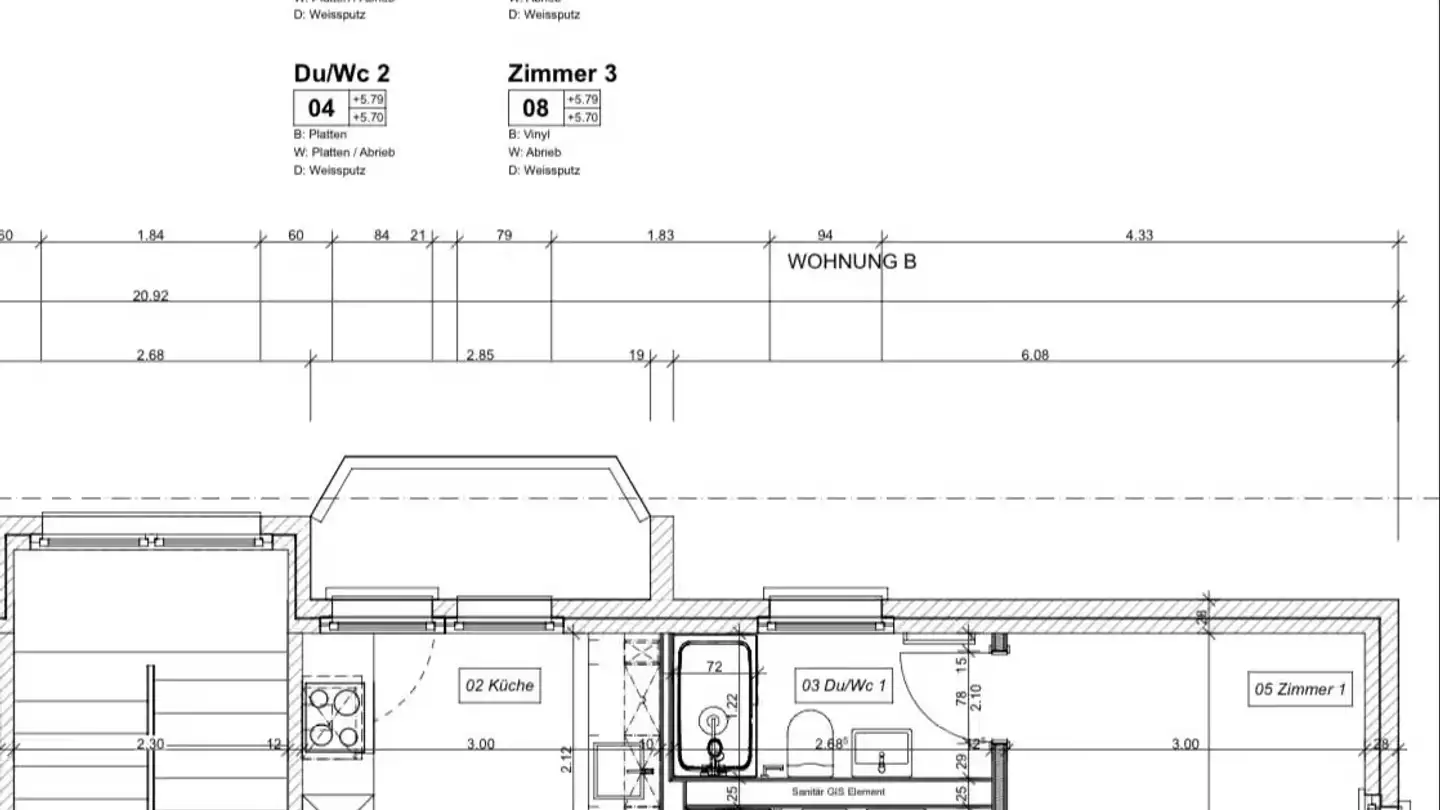 Zimmer mieten - Bellstrasse 20, 6010 Kriens - Foto 3