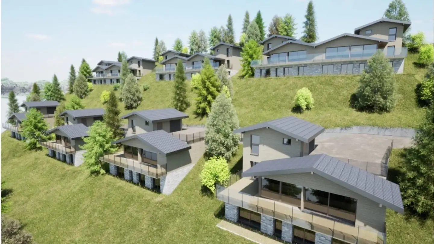 Maison en terrasse à vendre - 1868 Collombey