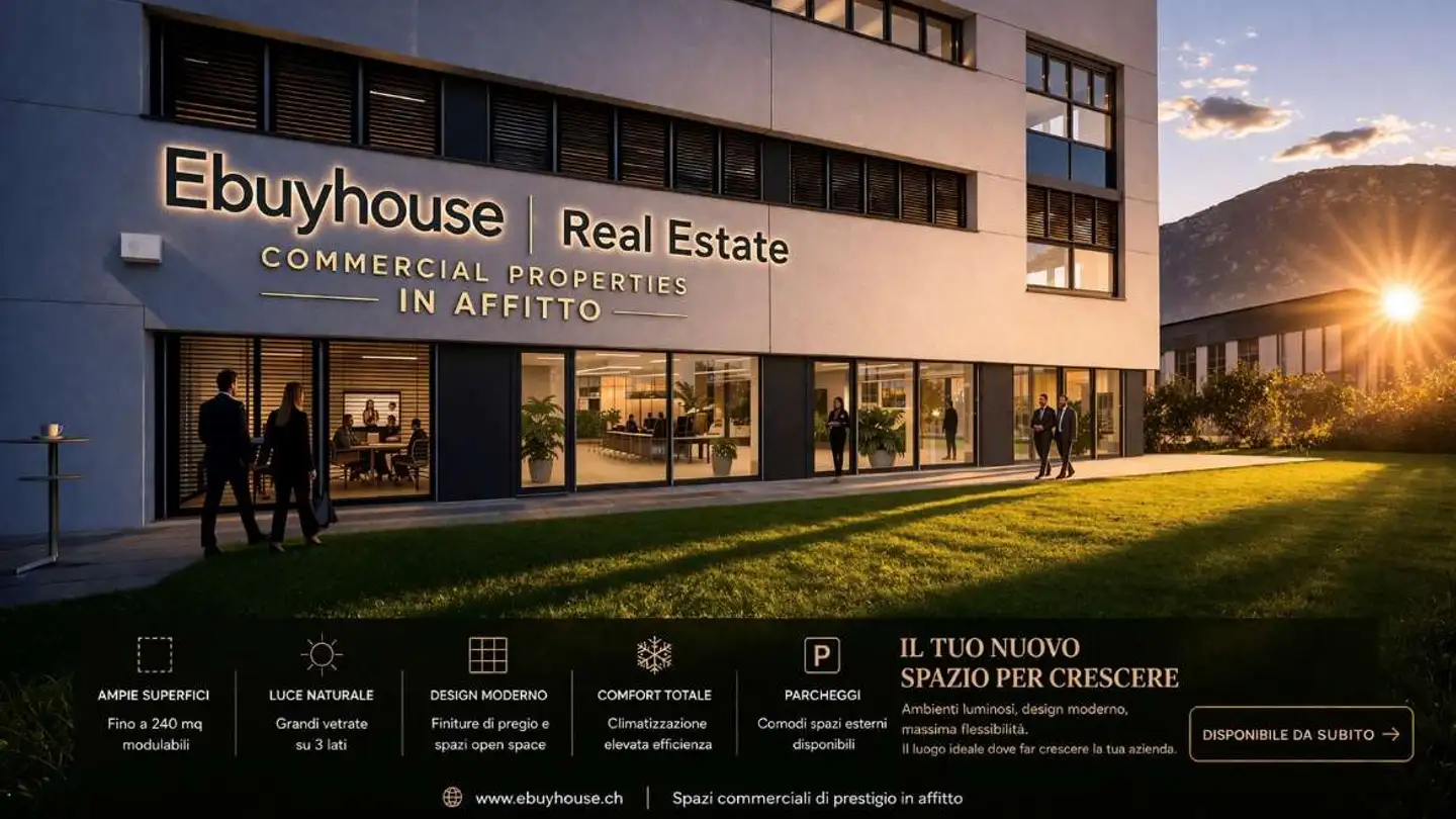 Office space for rent - 6512 Giubiasco