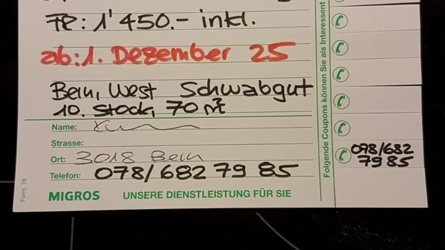 Appartamento in affitto - Normannenstrasse 9, 3018 Bern