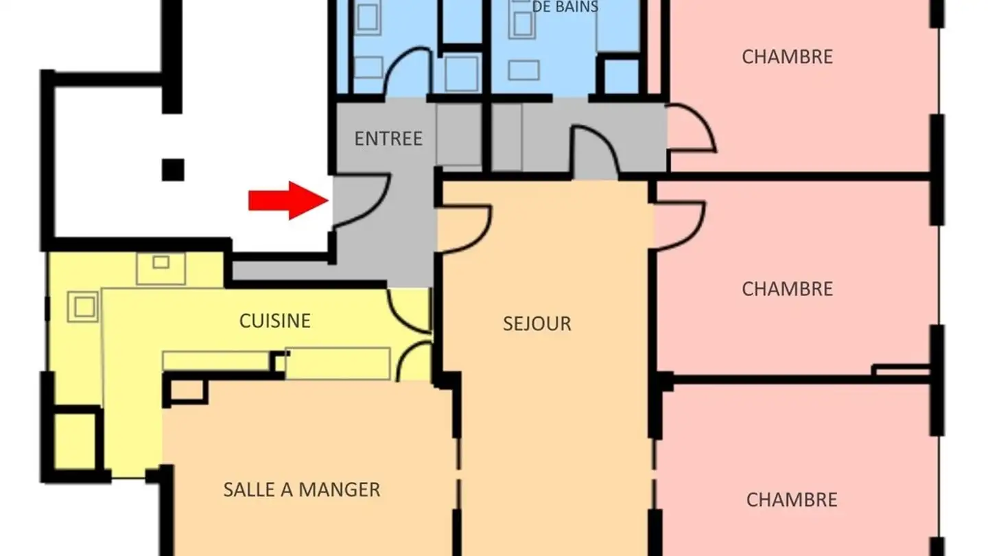 Appartement à louer - Place Bel-Air 1, 1003 Lausanne - Photo 3