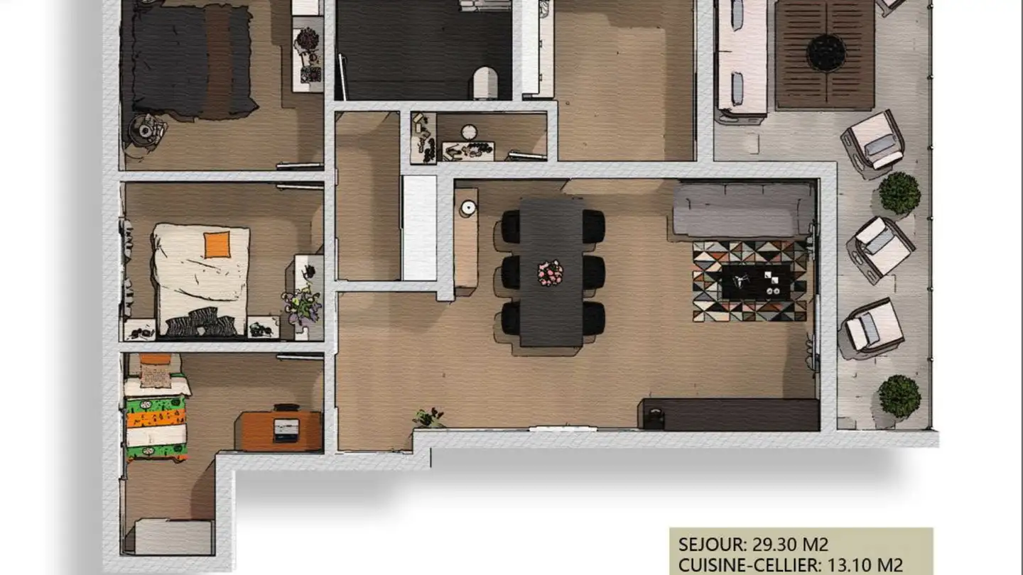 Wohnung kaufen - Route Du Simplon, 1957 Ardon - Foto 2