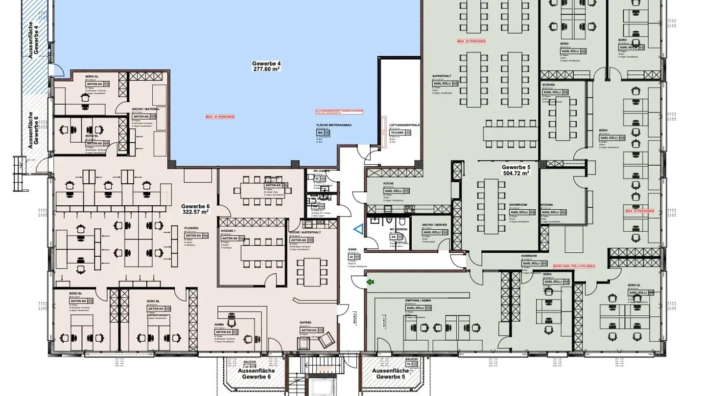 Gewerbe mieten - Gewerbe Brunnmatt 9, 6264 Pfaffnau - Foto 4