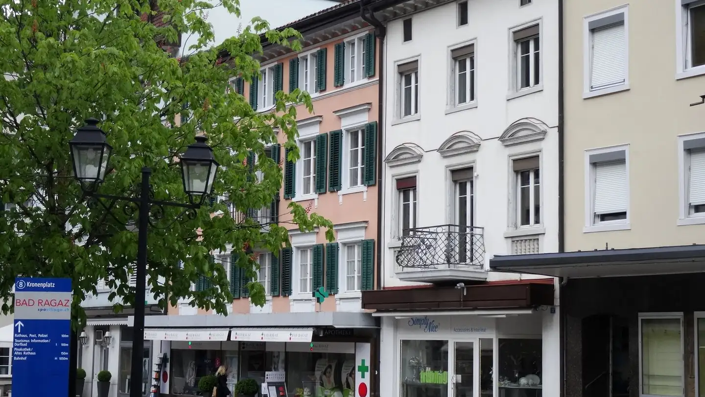 Residential building for sale - Kronenplatz 5, 7310 Bad Ragaz