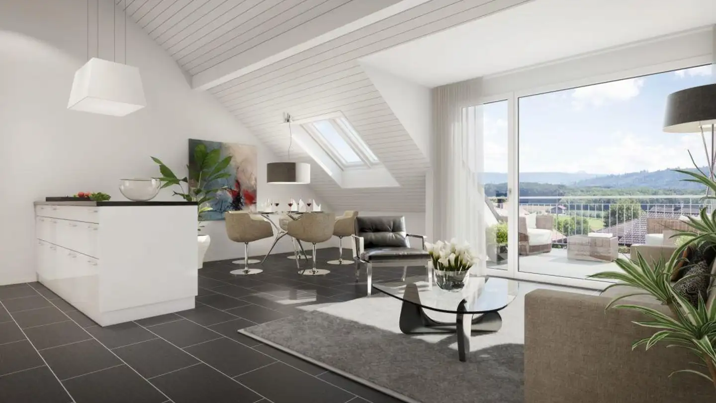 Attico in affitto - Burgenmatt, 5213 Villnachern - Photo 4