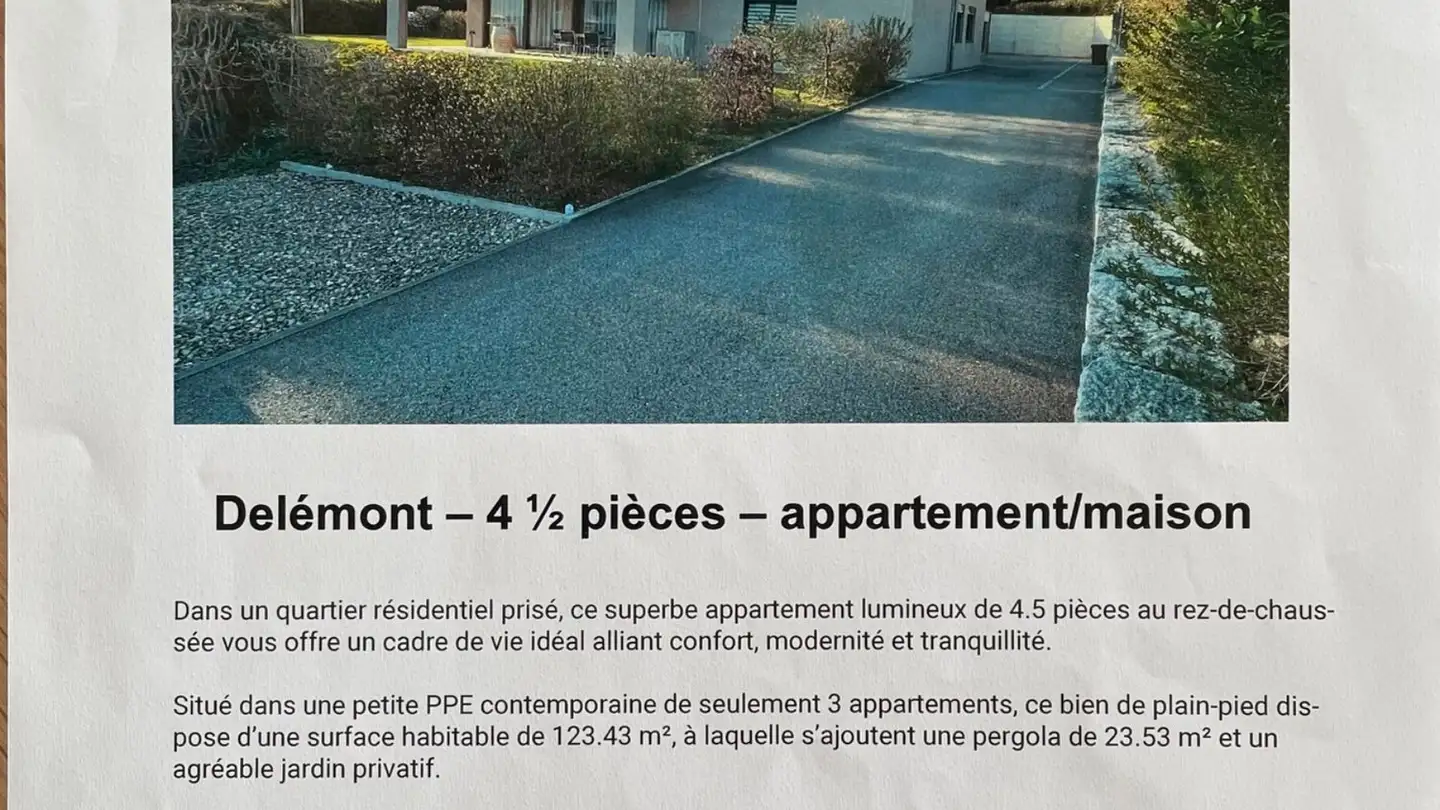 Appartamento in vendita - 2800 Delémont