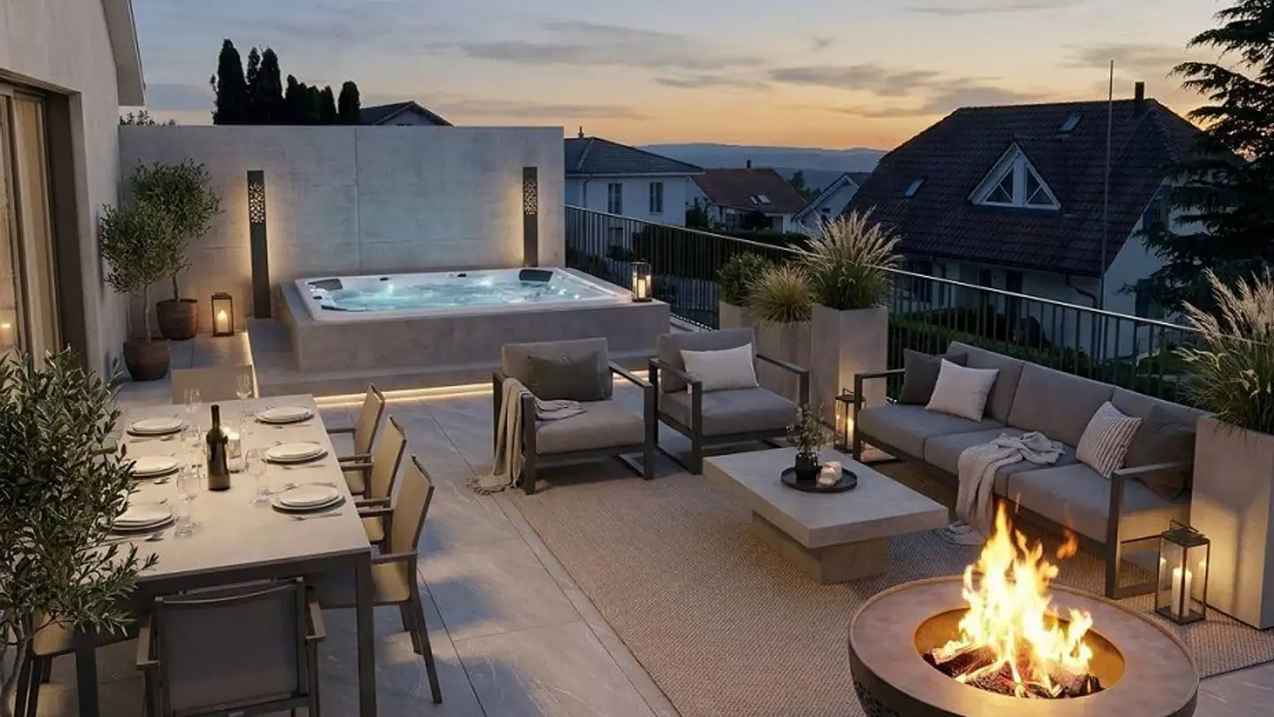 Terrassenwohnung kaufen - Foregass 1a, 5453 Remetschwil
