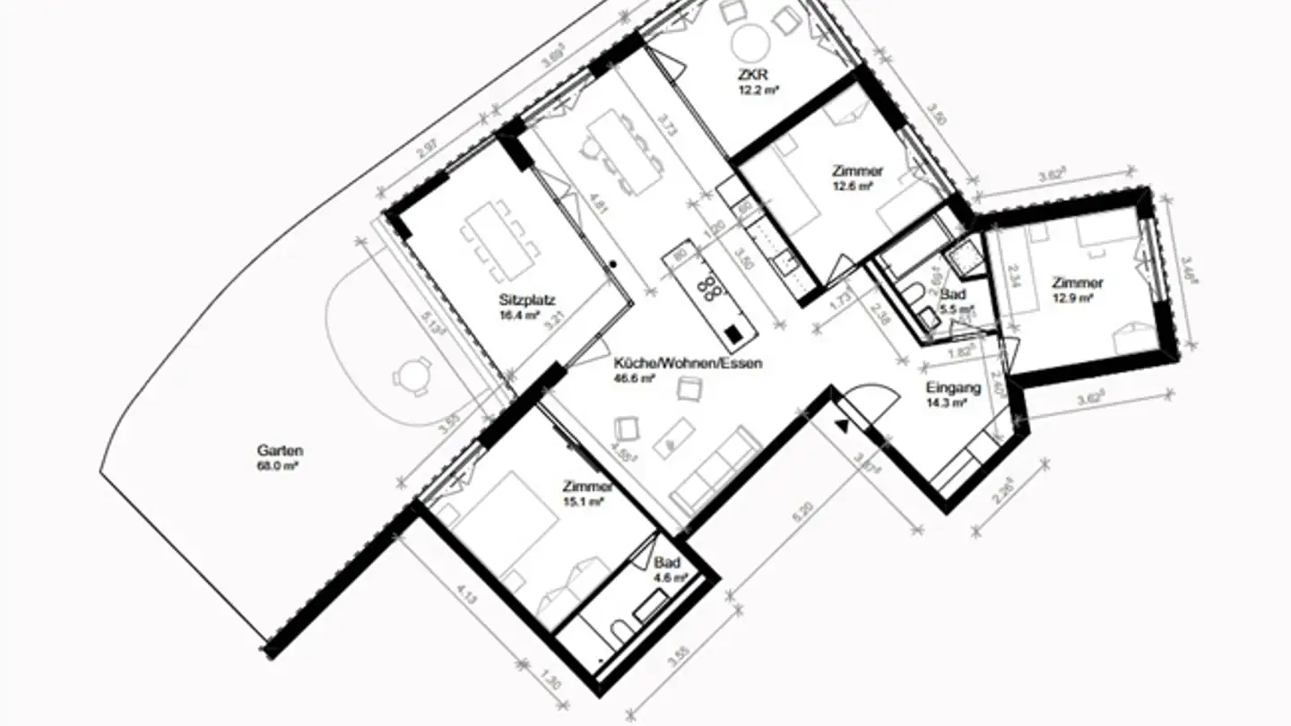 Apartment for sale - Rebgartenweg 1, 4104 Oberwil BL - Photo 2