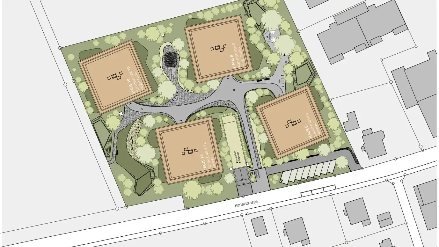Parkplatz im Freien mieten - Kanalstrasse 8, 5734 Reinach AG - Foto 4