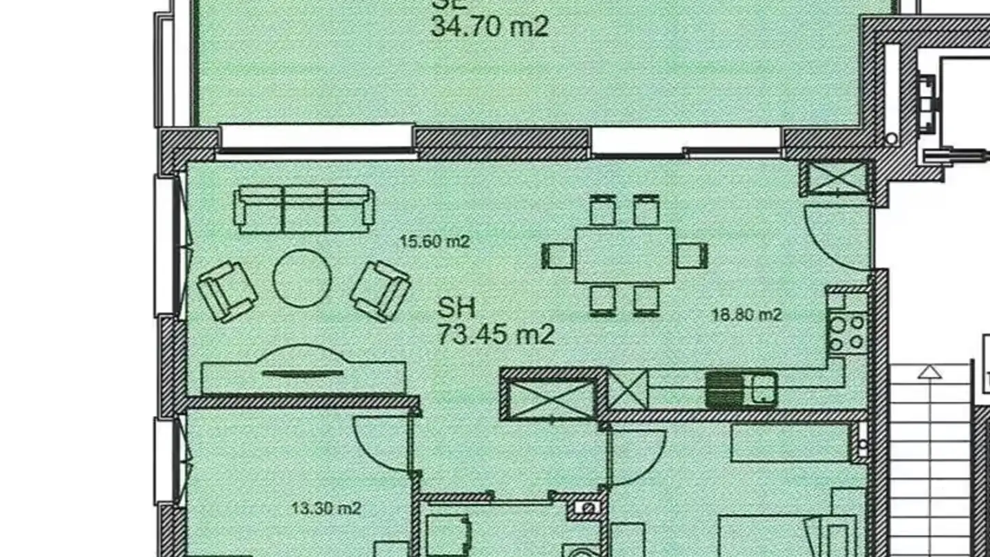 Appartement à louer - Chemin Sur Roche 8, 1040 Echallens - Photo 4