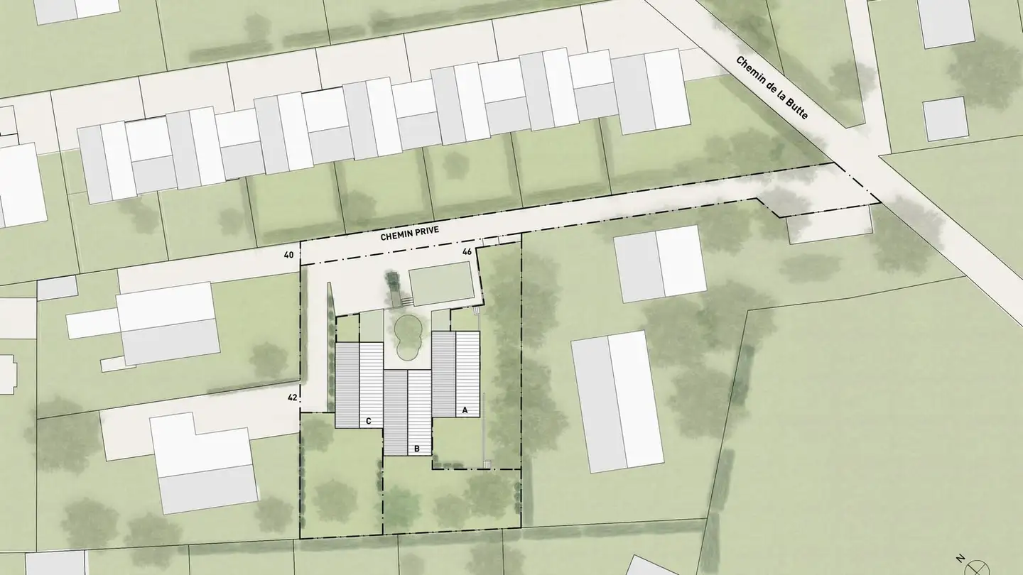 Casa a schiera in vendita - Chemin De La Butte 46, 1228 Plan-les-Ouates - Photo 3