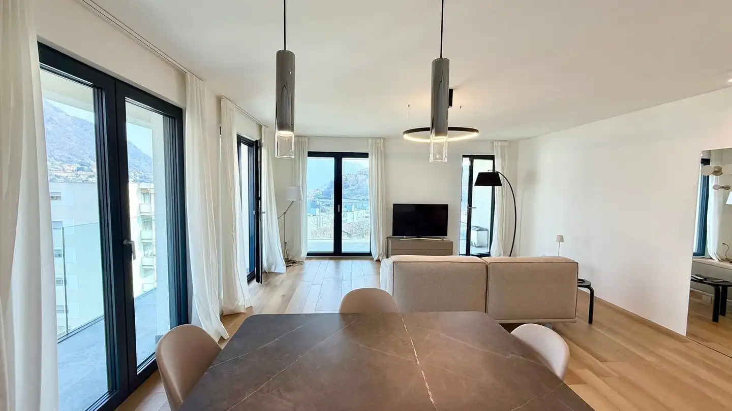 Attic flat for rent - Via Pizzamiglio 21d, 6833 Vacallo - Photo 2