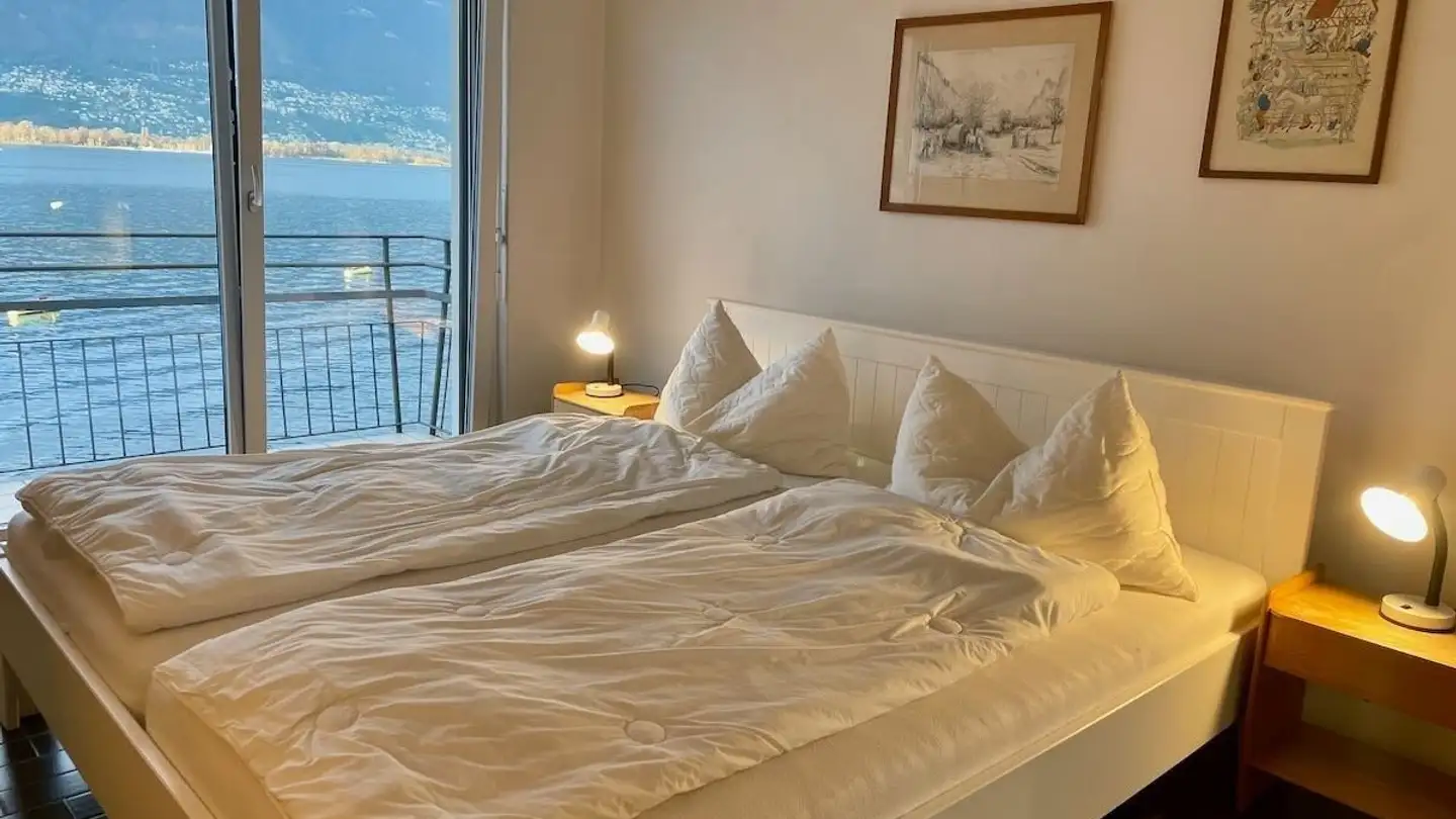 Appartamento in affitto - Via Cantonale 2, 6576 Gerra (Gambarogno)