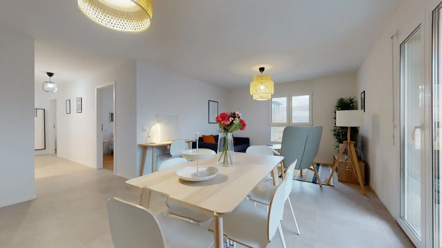 Möblierte Wohnung mieten - Le Village 157a, 1532 Fétigny