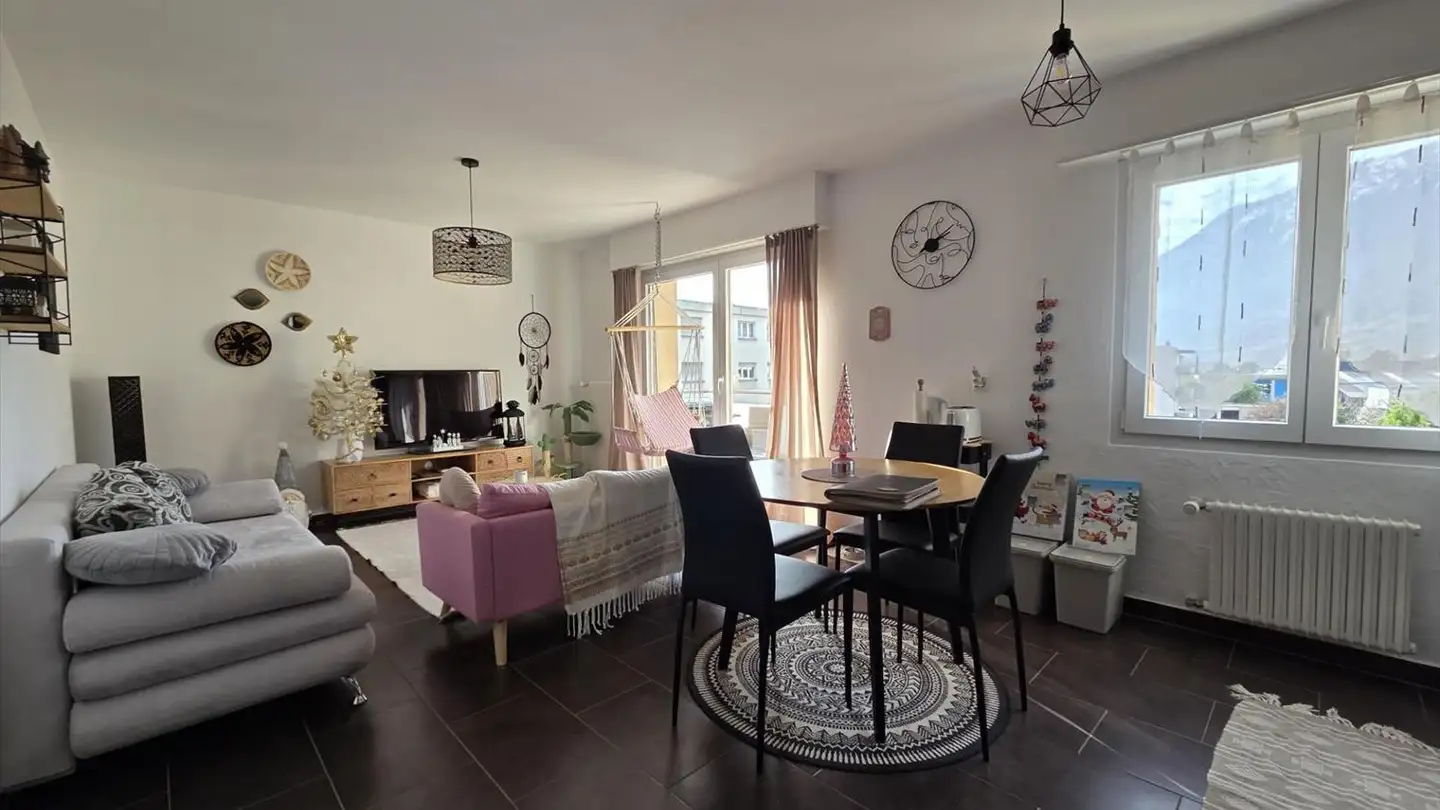 Wohnung mieten - Nouvelle Avenue 15, 1907 Saxon - Foto 2