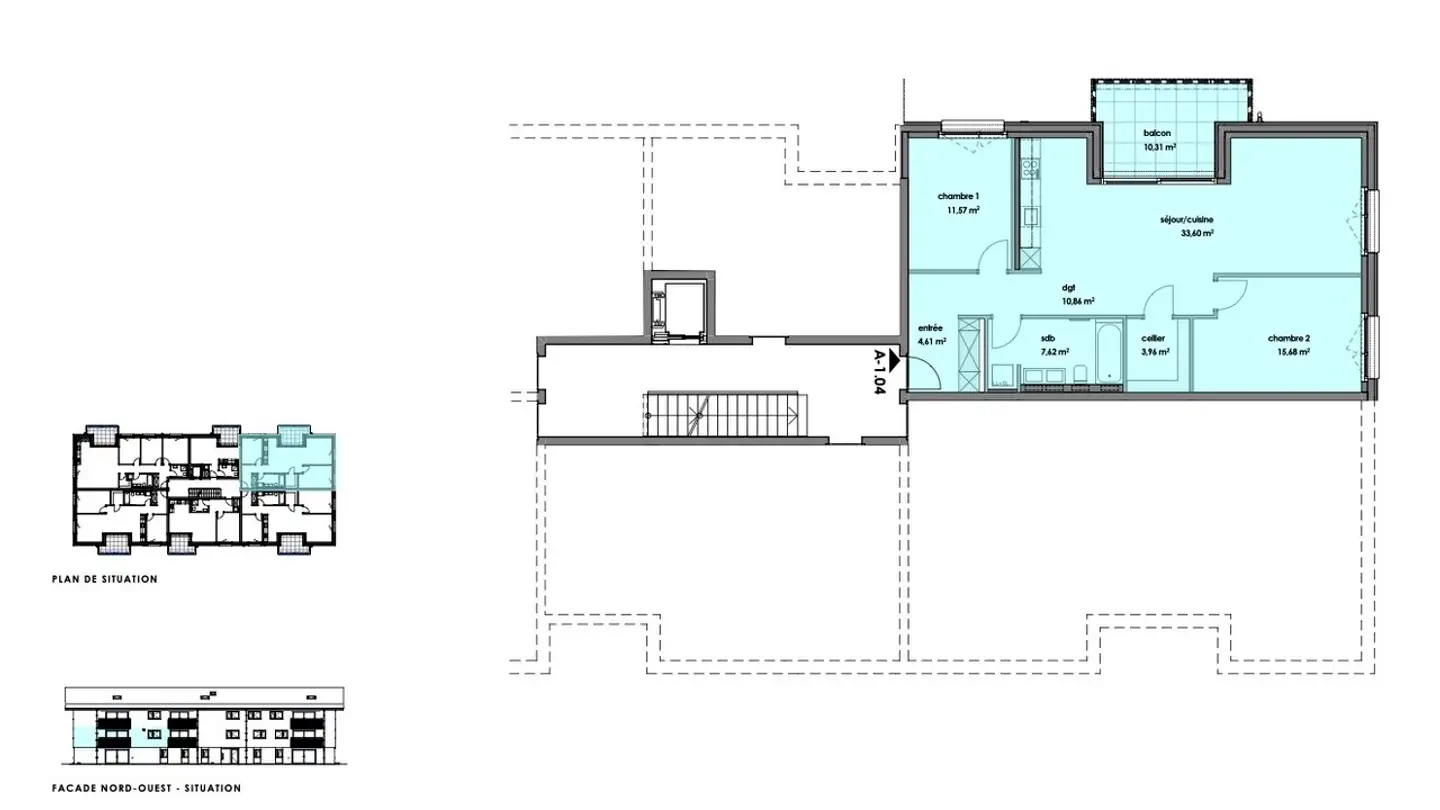 Apartment for rent - Route De La Pierra 10, 1678 Siviriez - Photo 4