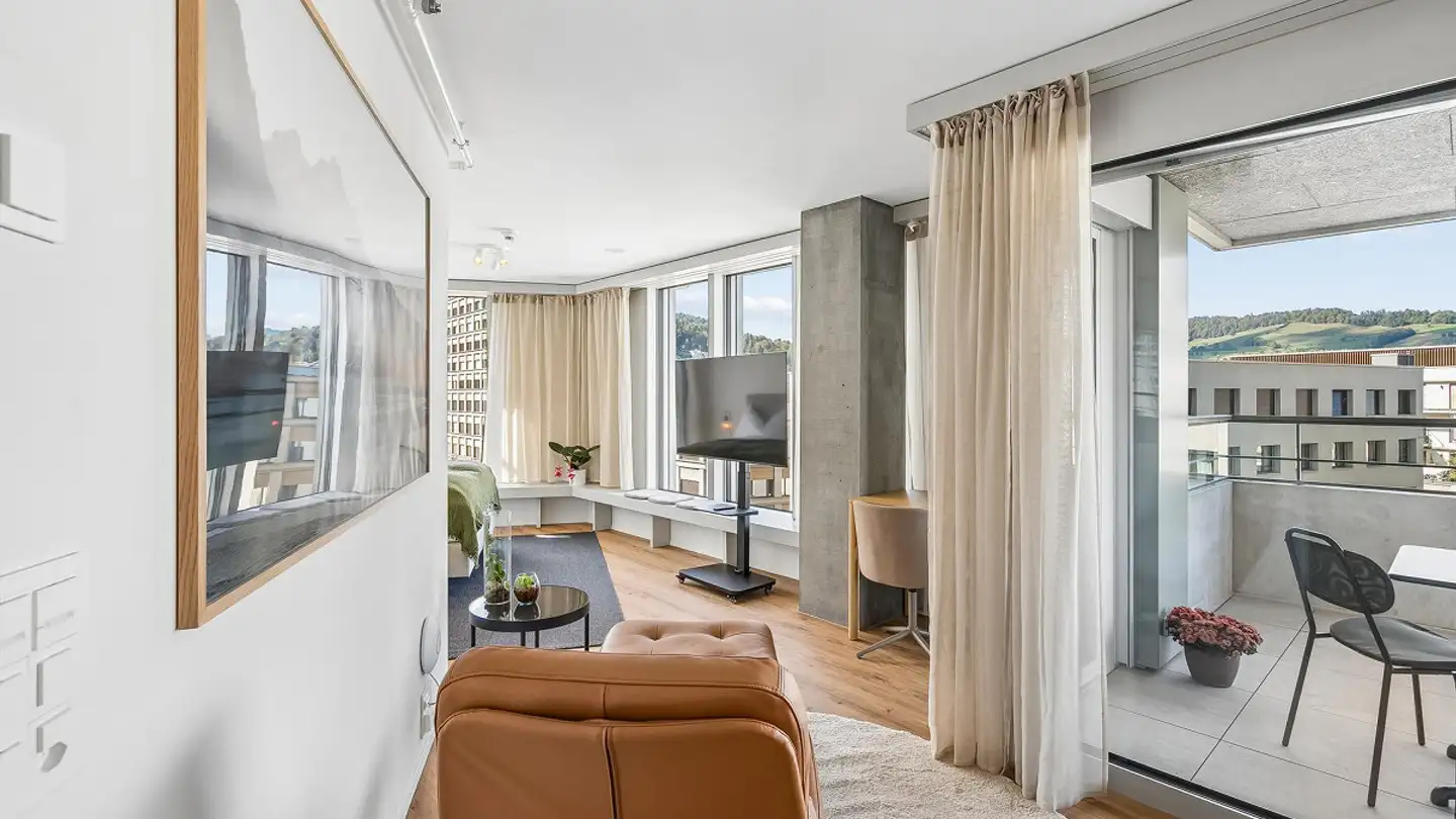 Möblierte Wohnung mieten - Am Mattenhof 1, 6010 Kriens - Foto 4
