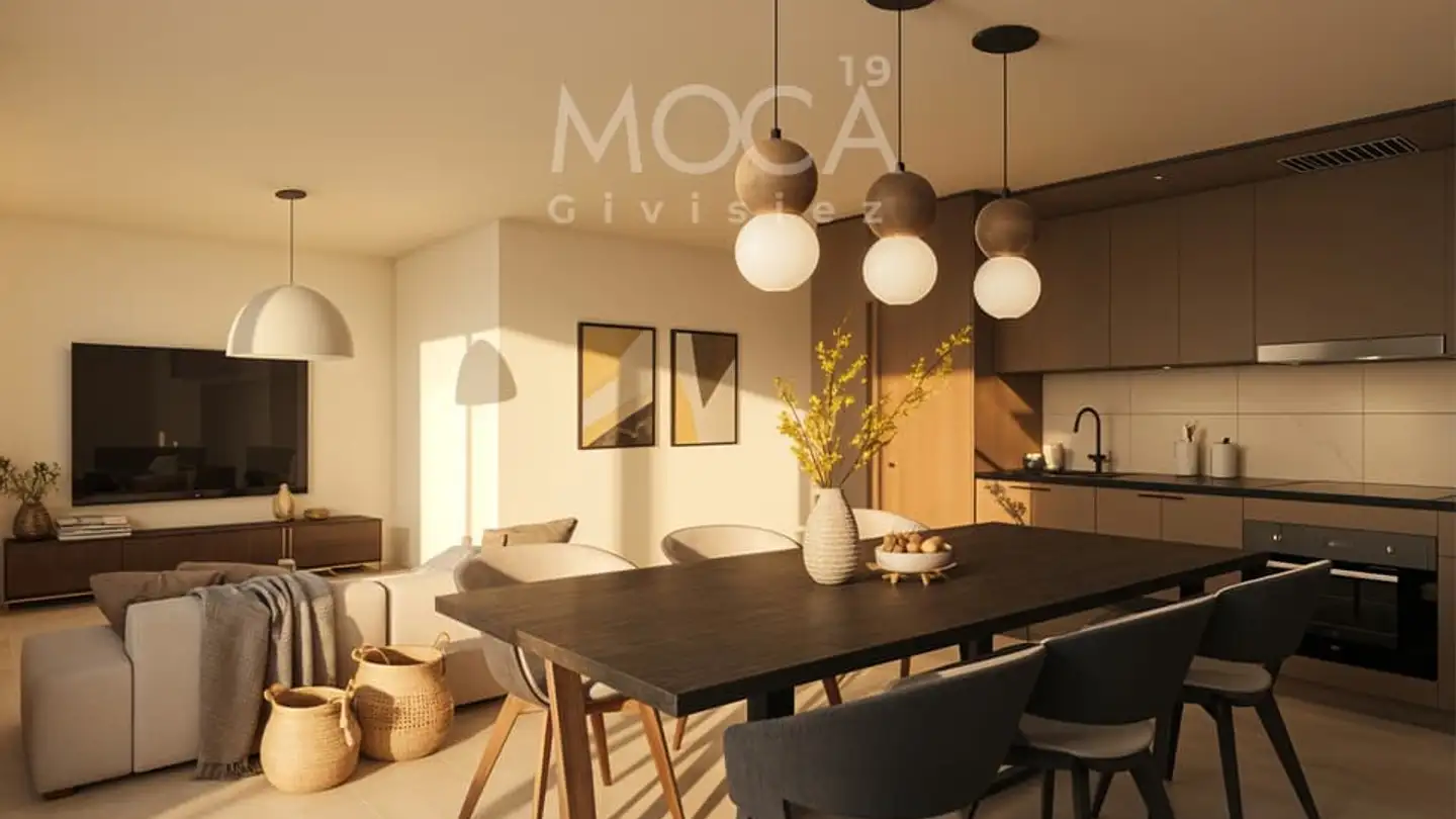 Wohnung mieten - Route Du Mont-Carmel 19, 1762 Givisiez - Foto 4