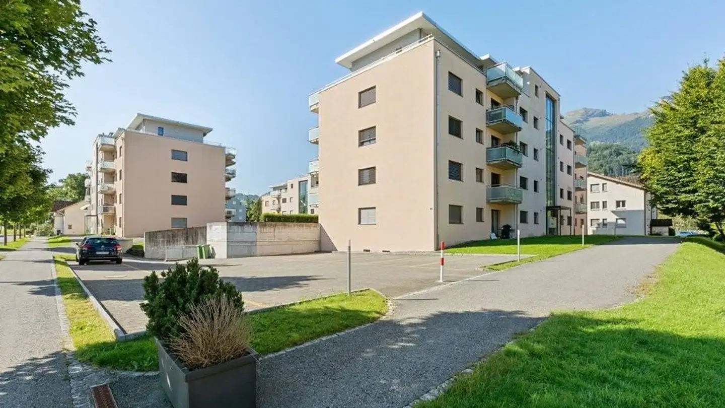 Underground parking space for rent - Guschastrasse 35, 9475 Sevelen