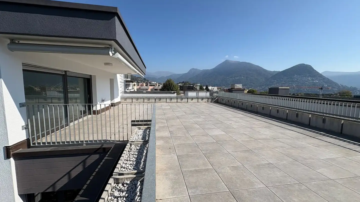Penthouse for rent - Via Lucino 20, 6932 Breganzona