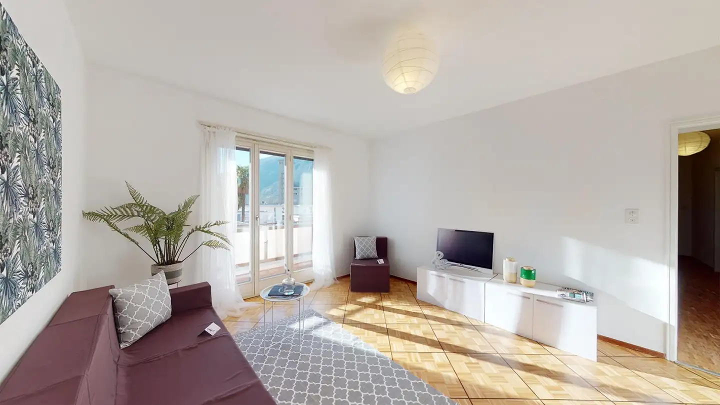 Appartement à louer - Via Mulino Rosso 8, 6517 Arbedo - Photo 2