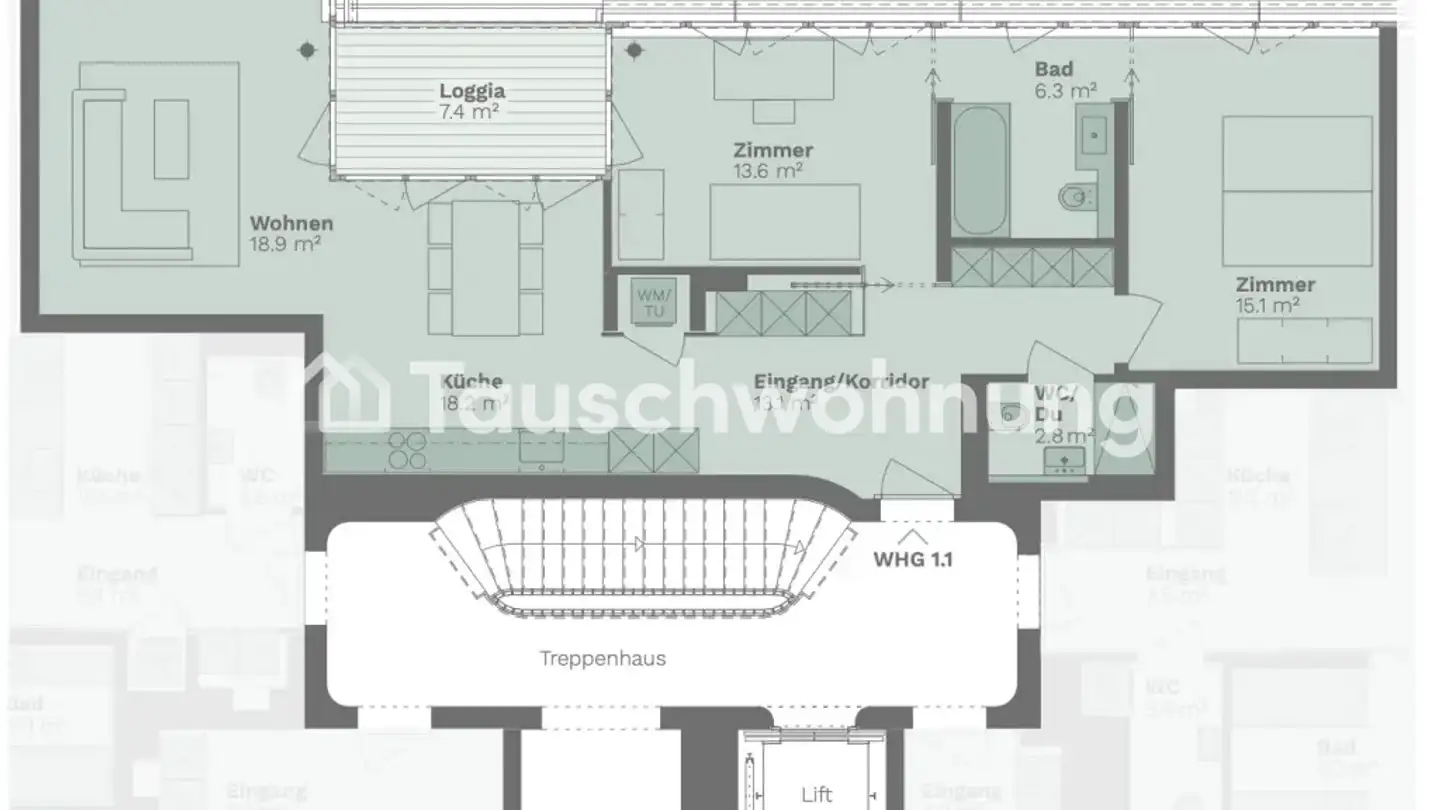 Wohnung mieten - 8005 Zürich - Foto 4